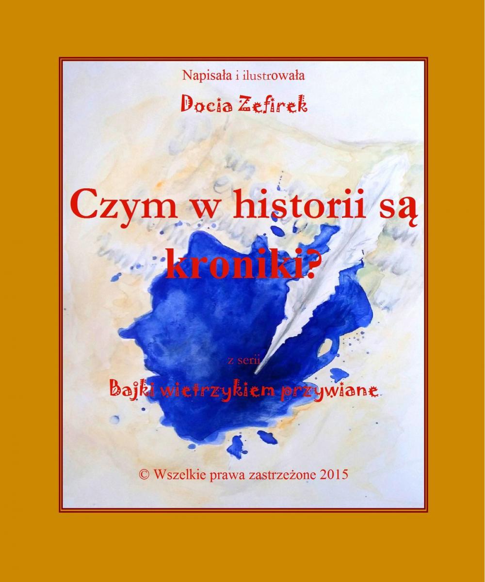 Big bigCover of Czym w historii są kroniki?