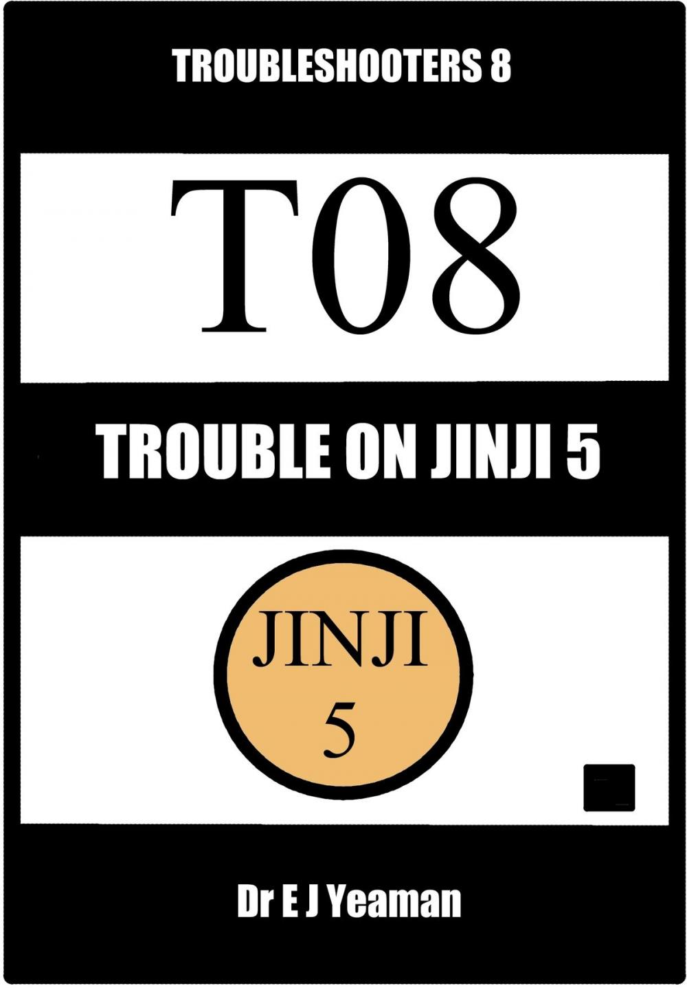 Big bigCover of Trouble on Jinji 5 (Troubleshooters 8)