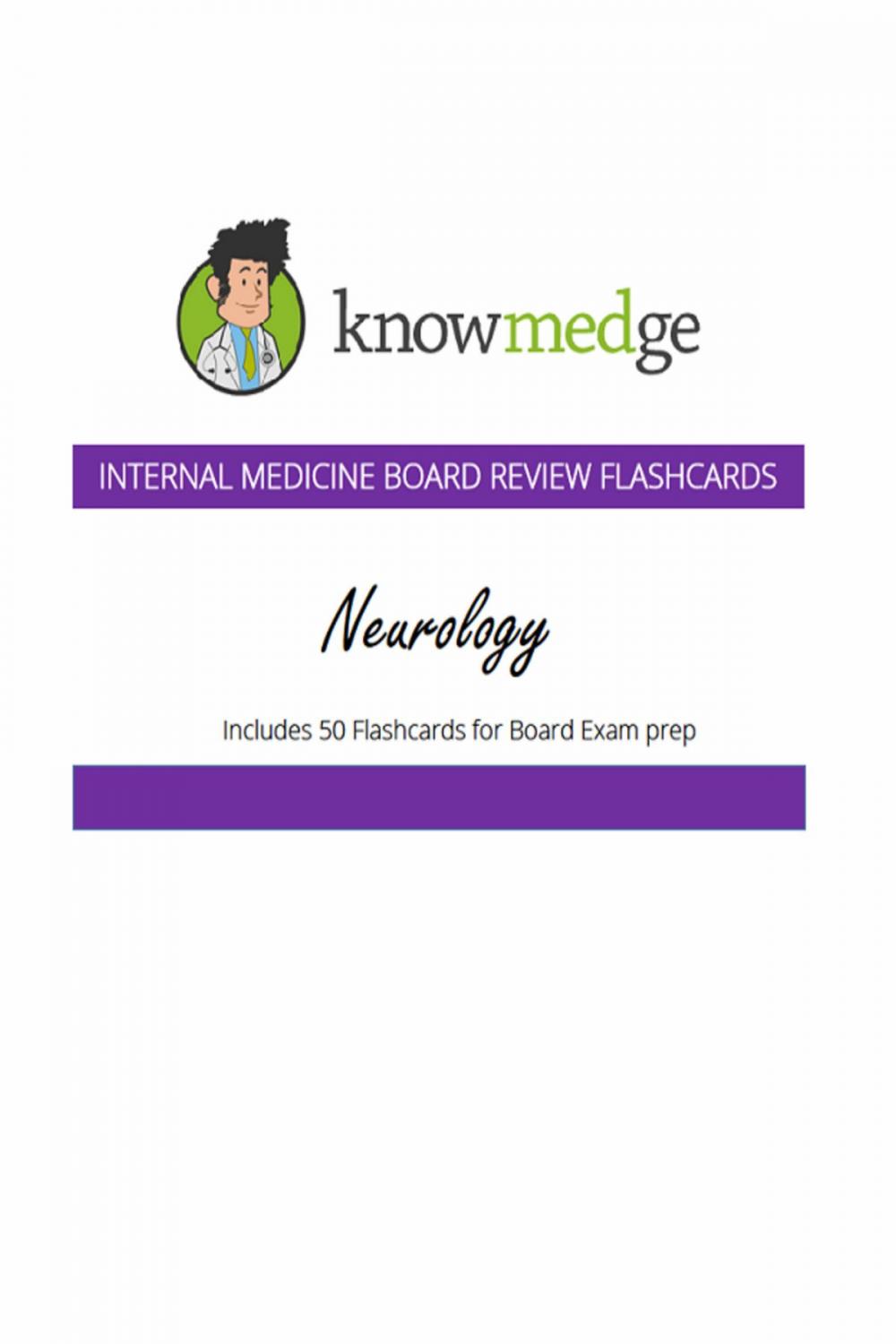 Big bigCover of Internal Medicine Board Review Flashcards: Neurology