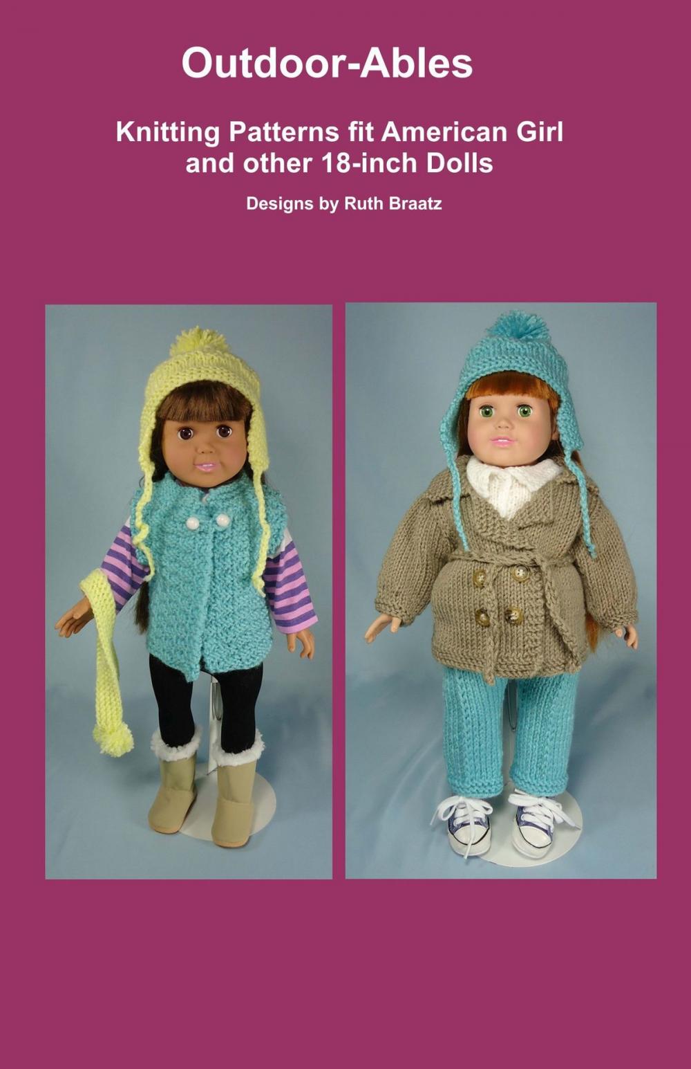 Big bigCover of Outdoor-Ables, Knitting Patterns fit American Girl and other 18-Inch Dolls