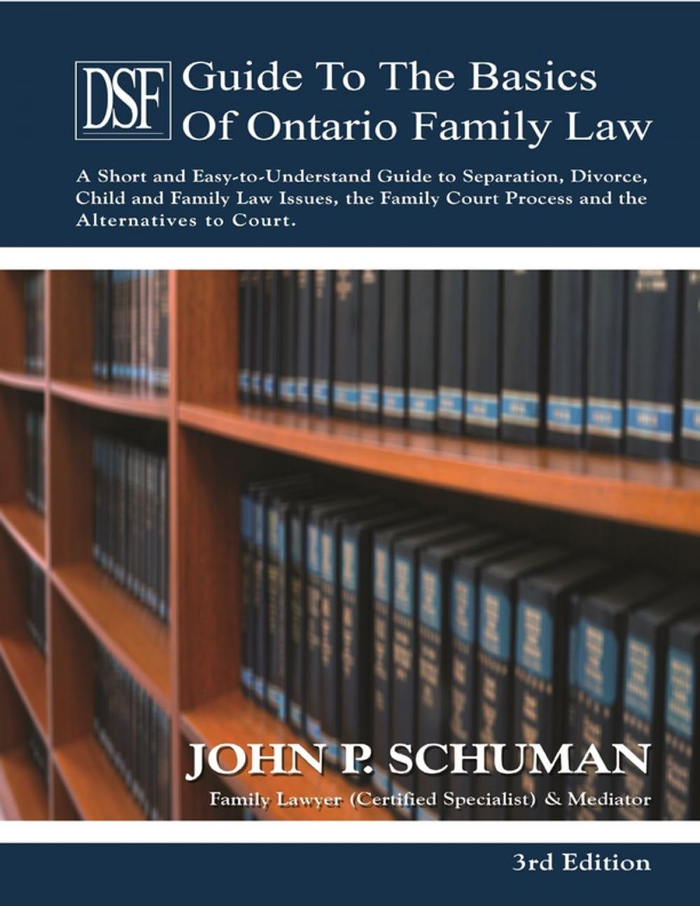 Big bigCover of The Devry Smith Frank Guide to the Basics of Ontario Family Law, 3rd Edition