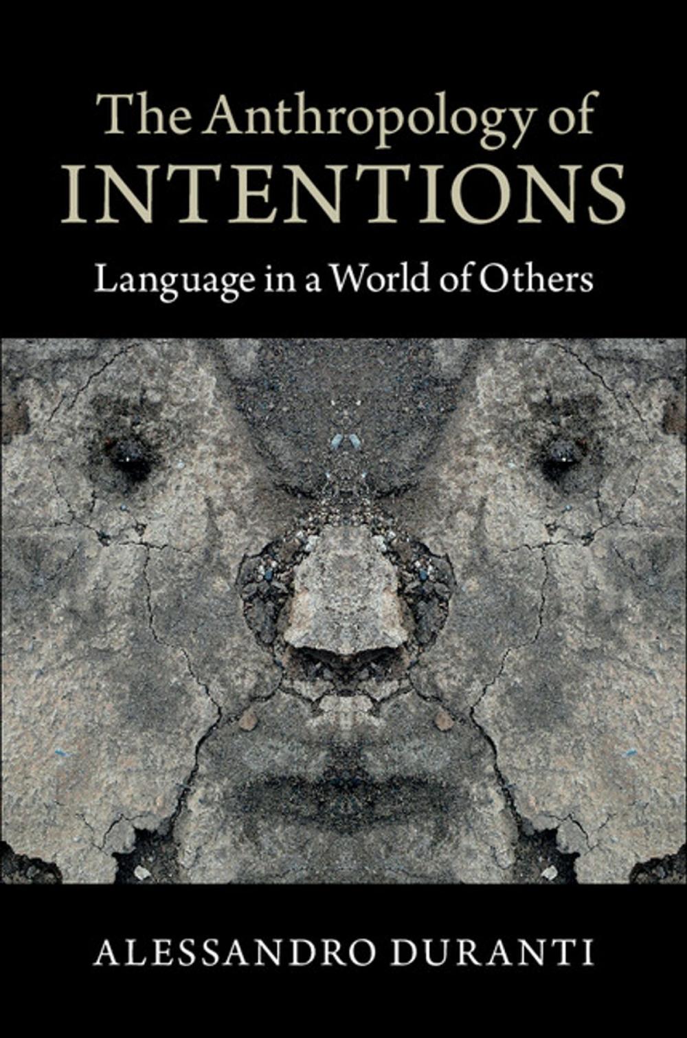 Big bigCover of The Anthropology of Intentions