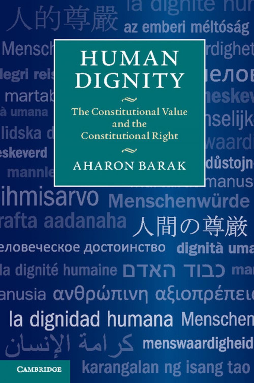 Big bigCover of Human Dignity