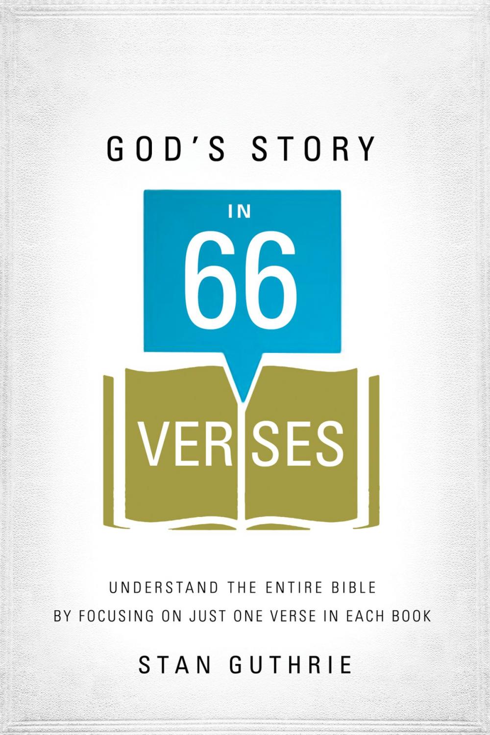 Big bigCover of God's Story in 66 Verses