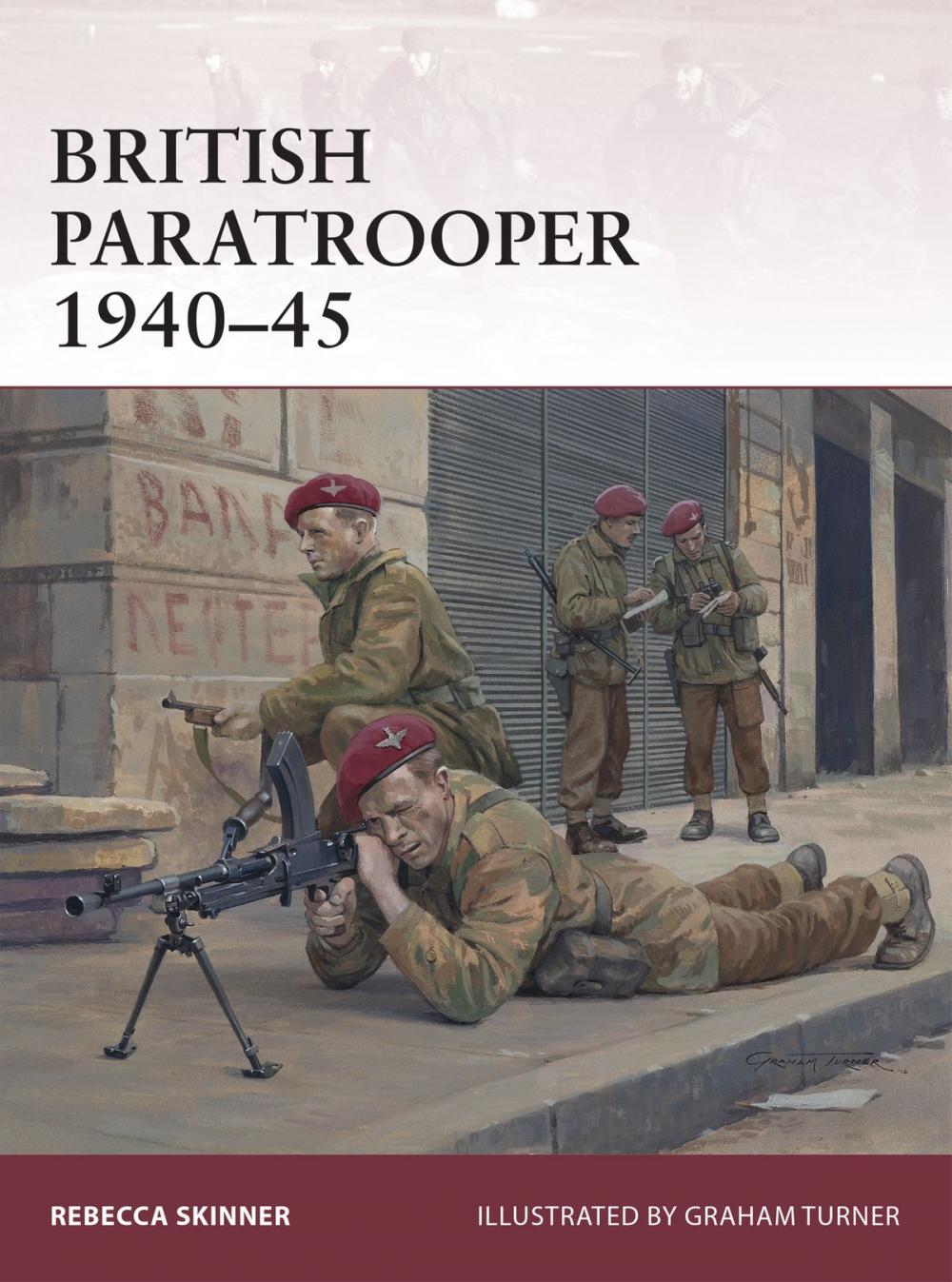 Big bigCover of British Paratrooper 1940–45