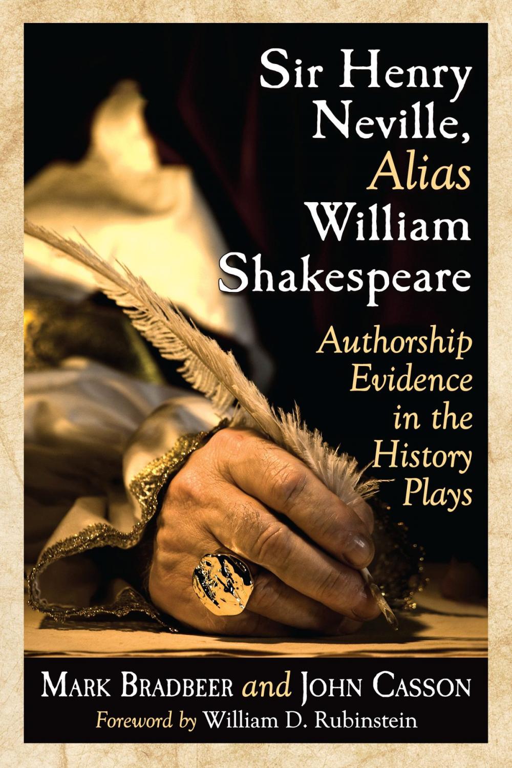 Big bigCover of Sir Henry Neville, Alias William Shakespeare