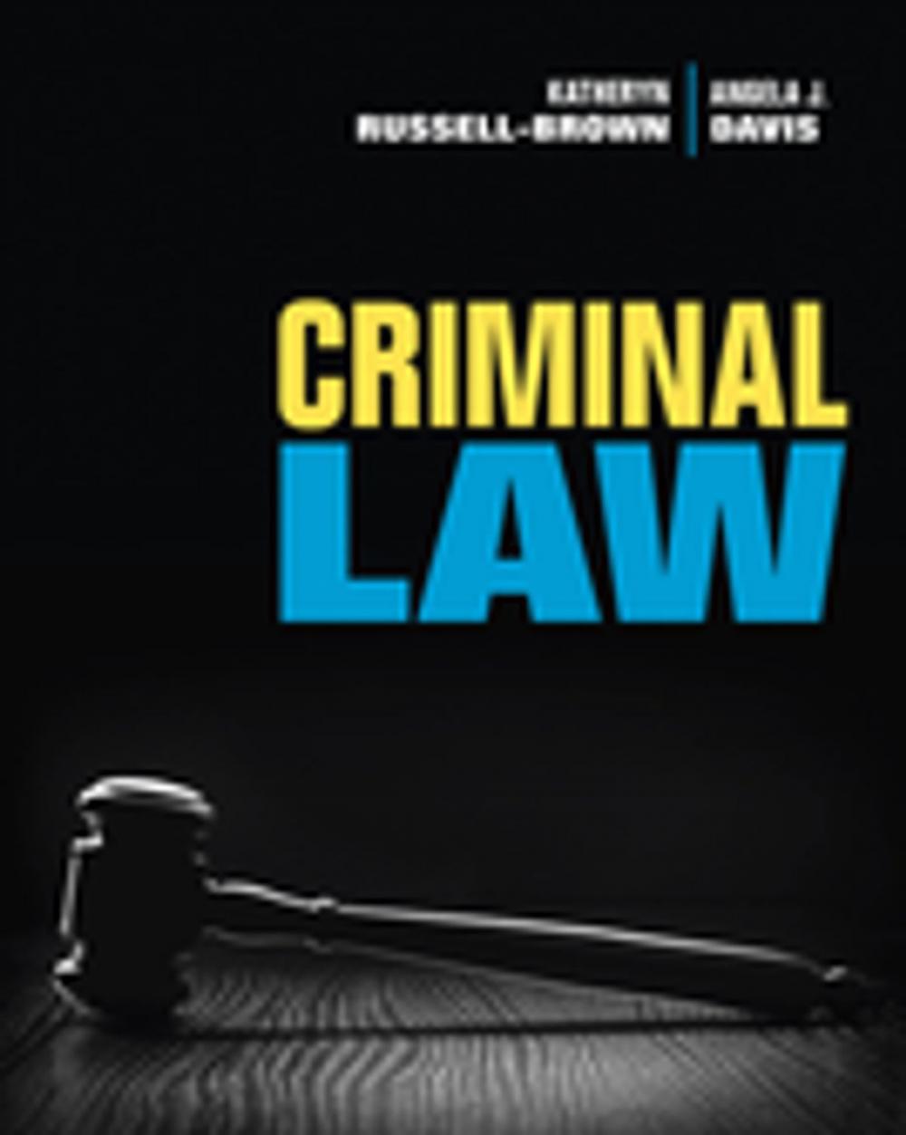 Big bigCover of Criminal Law