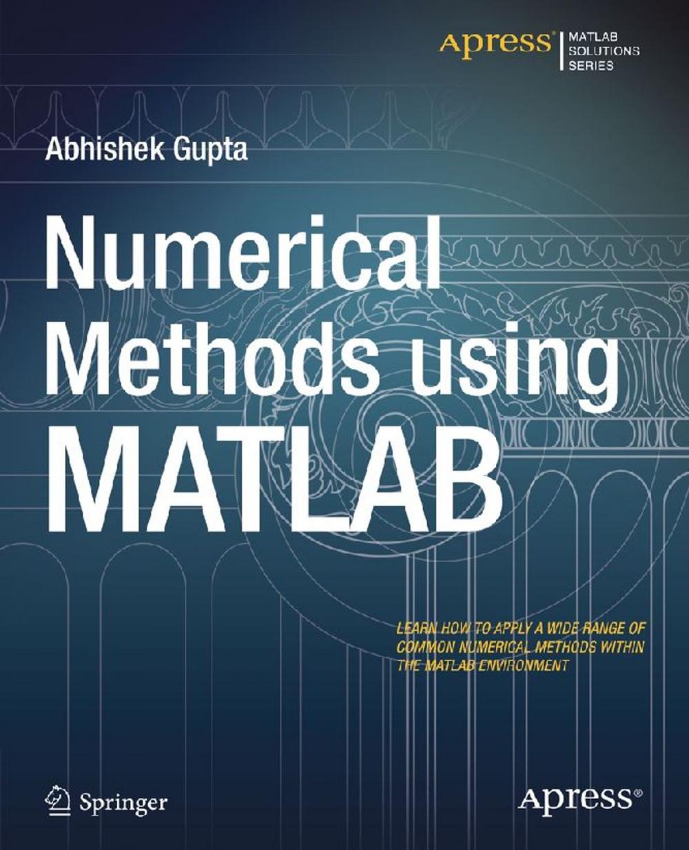 Big bigCover of Numerical Methods using MATLAB