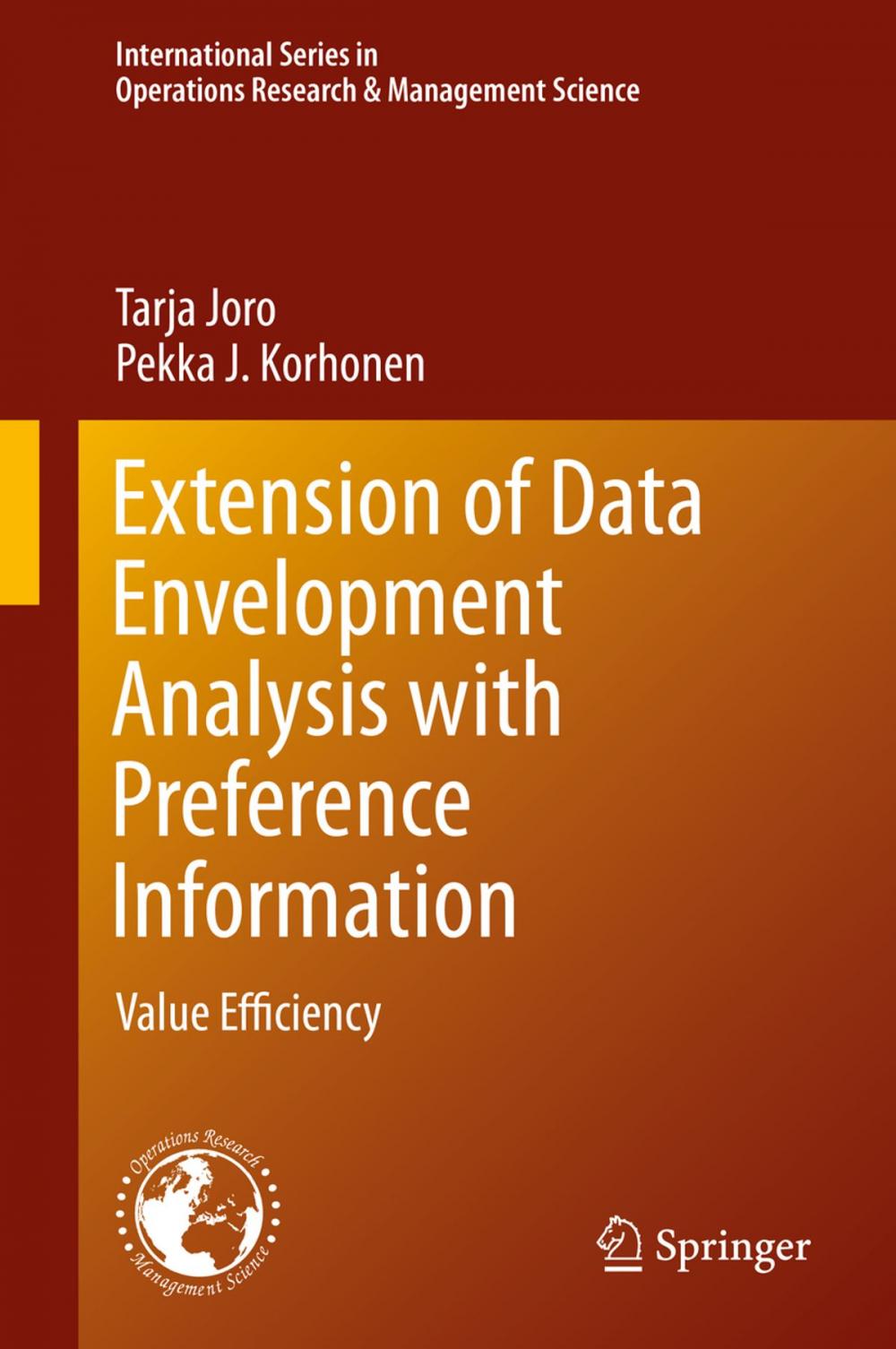 Big bigCover of Extension of Data Envelopment Analysis with Preference Information