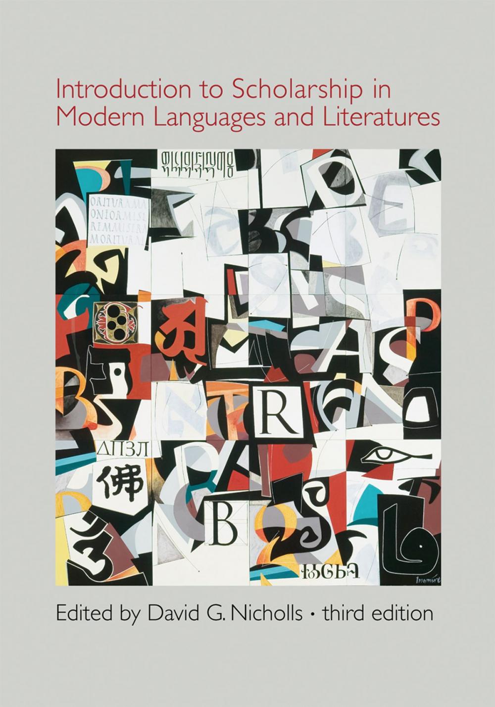 Big bigCover of Introduction to Scholarship in Modern Languages and Literatures