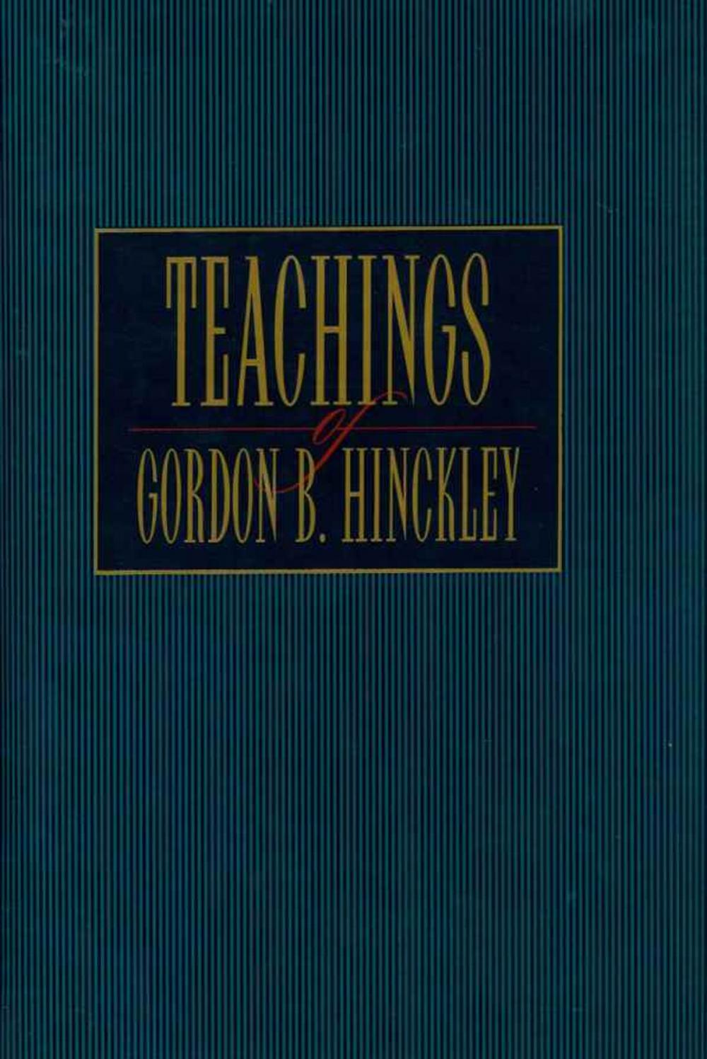 Big bigCover of Teachings of Gordon B. Hinckley