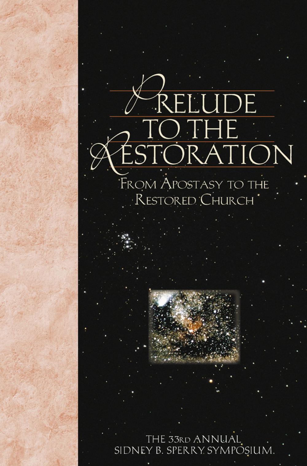 Big bigCover of Prelude to the Restoration