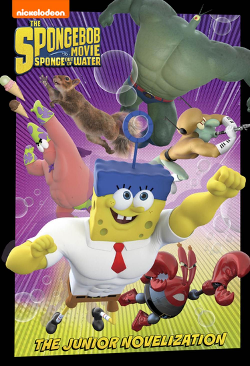 Big bigCover of SpongeBob Movie: Sponge Out of Water Junior Novel (The SpongeBob Movie: Sponge Out of Water in 3D)