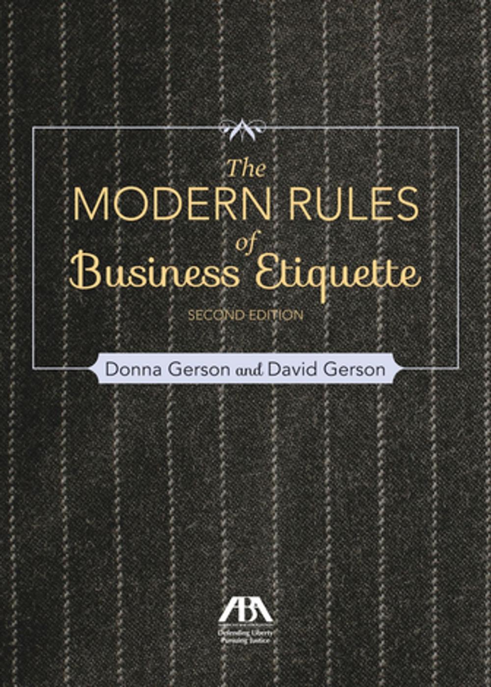 Big bigCover of Modern Rules of Business Etiquette