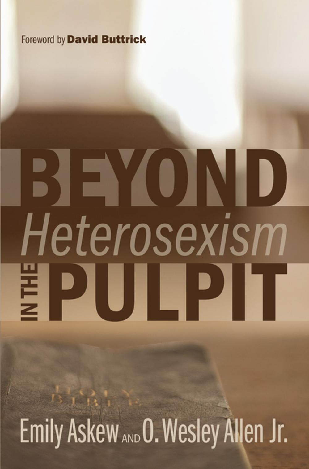 Big bigCover of Beyond Heterosexism in the Pulpit