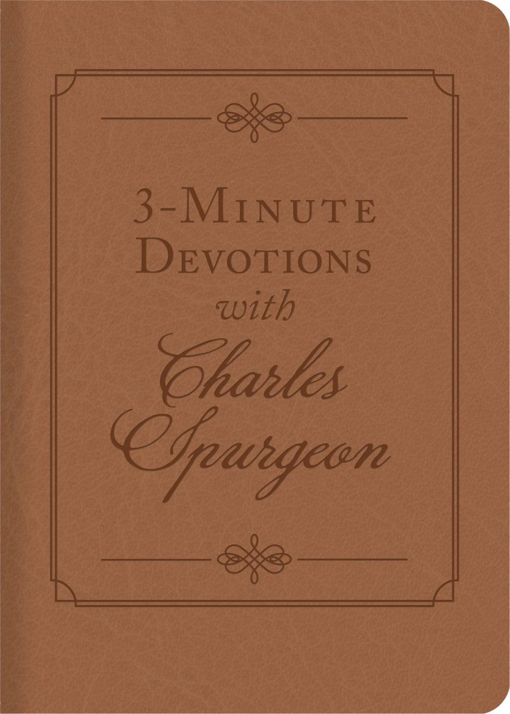 Big bigCover of 3-Minute Devotions with Charles Spurgeon