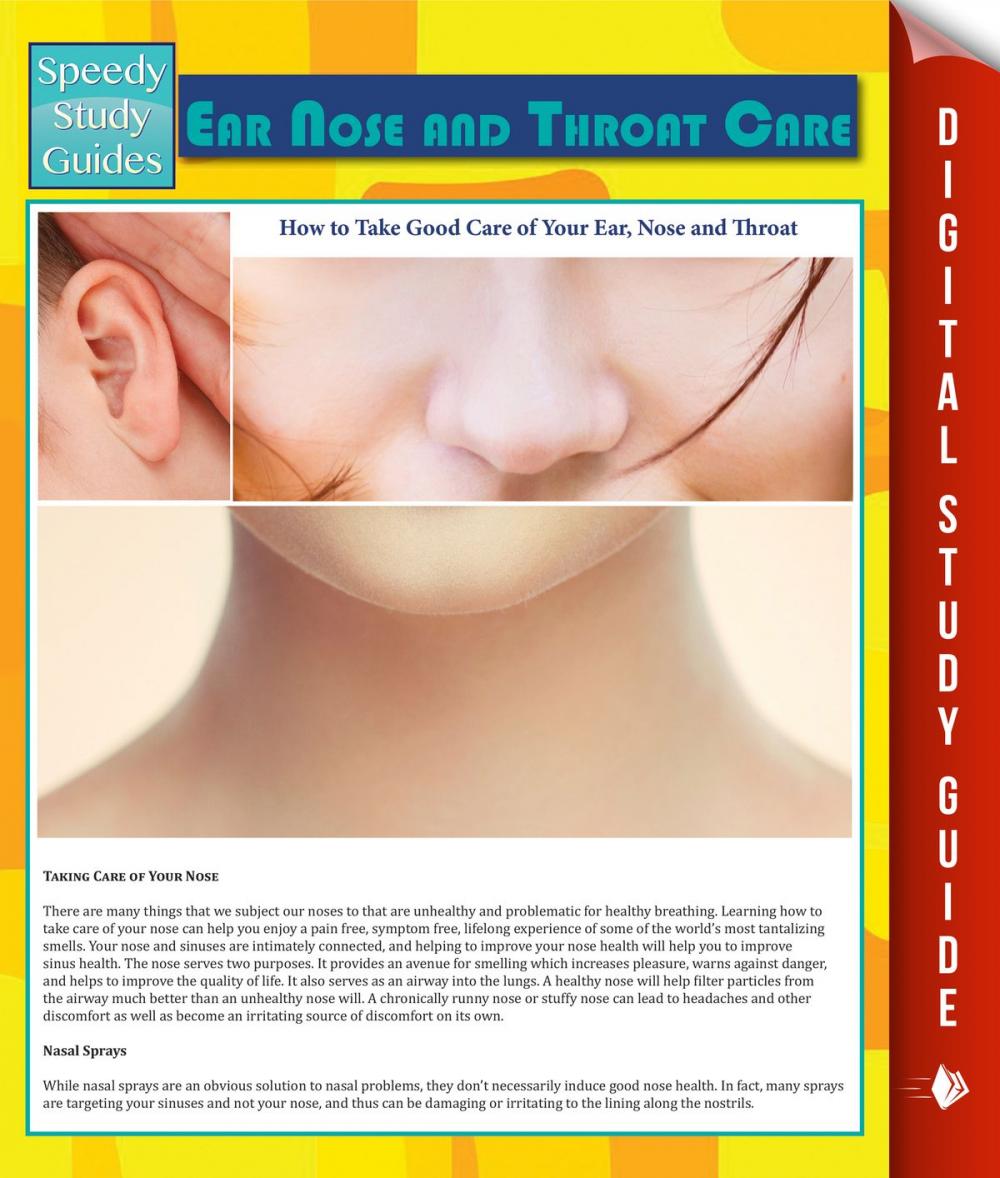 Big bigCover of Ear Nose and Throat Care (Speedy Study Guide)