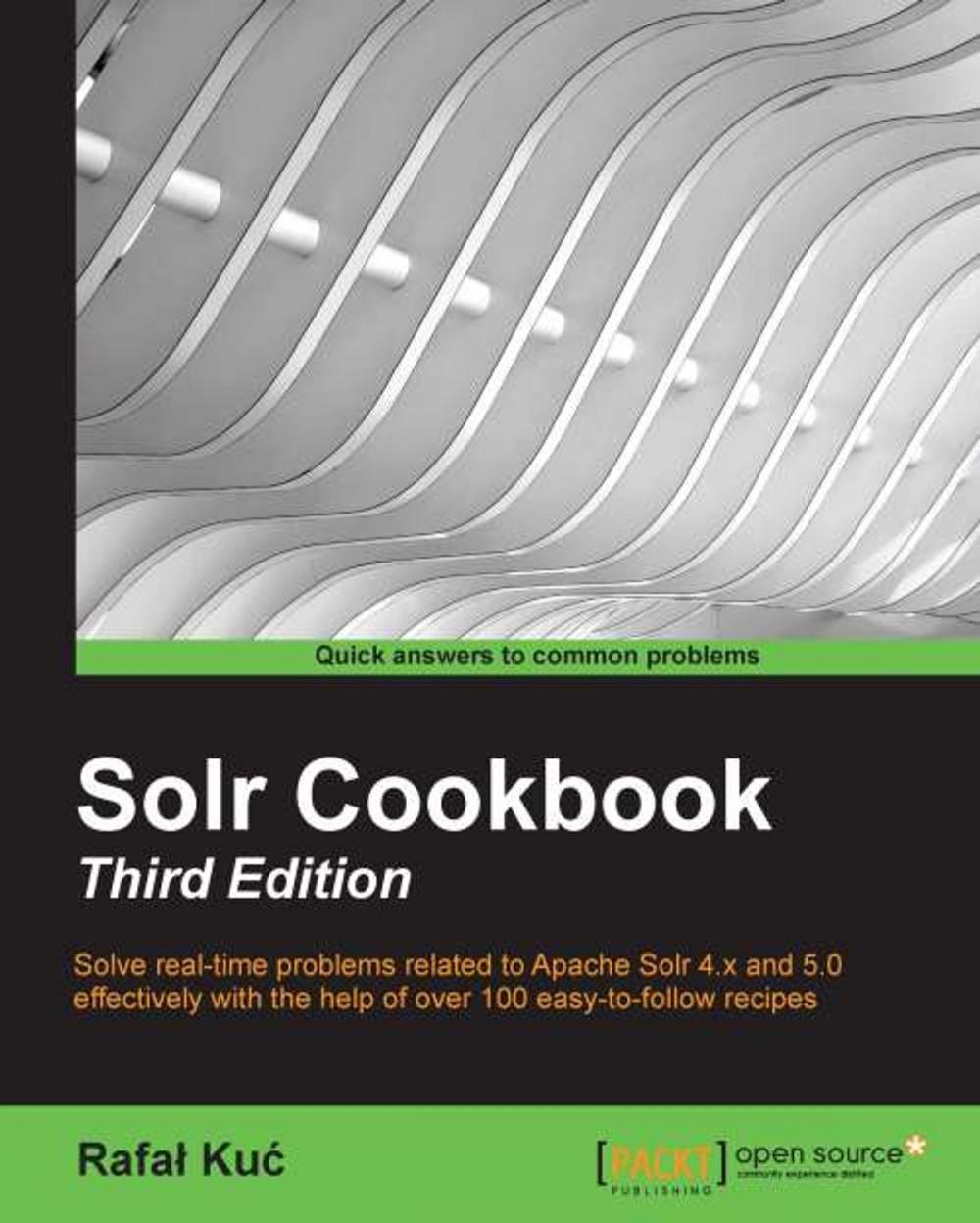 Big bigCover of Solr Cookbook - Third Edition