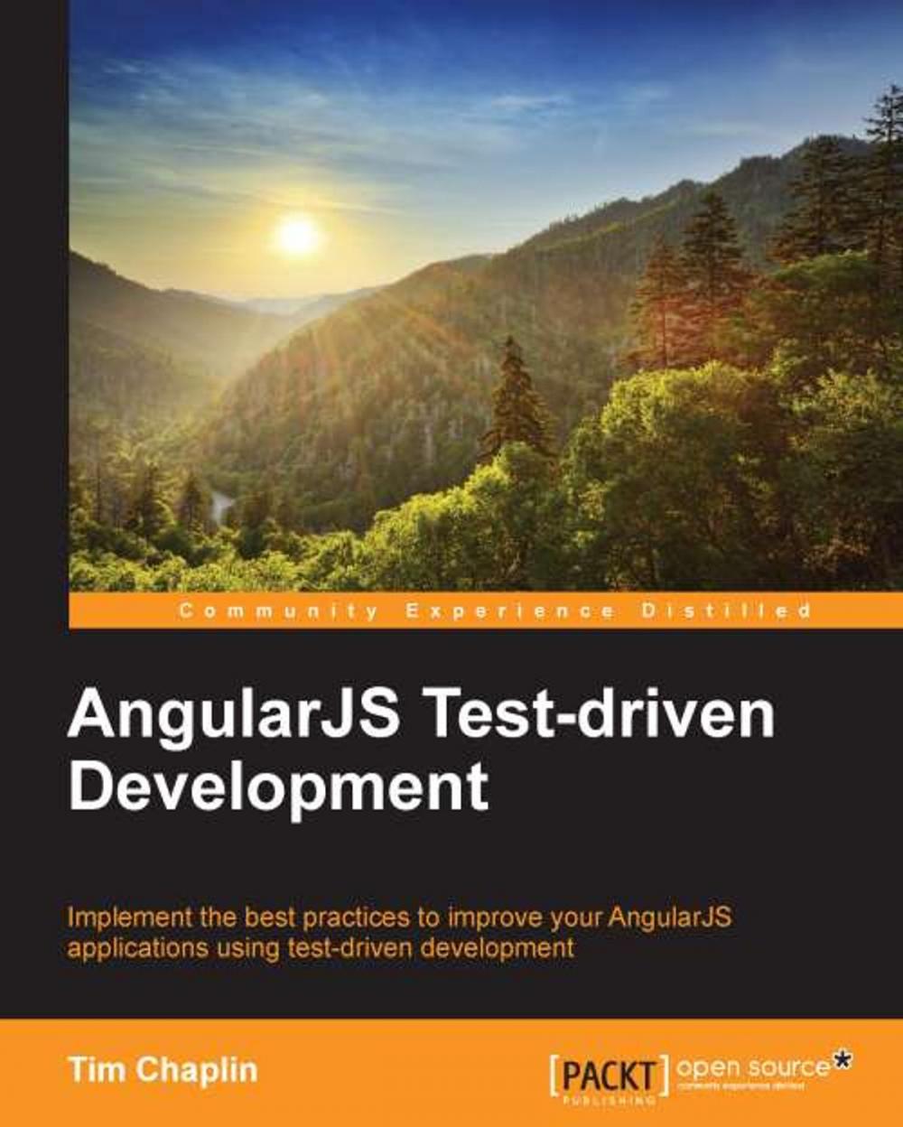 Big bigCover of AngularJS Test-driven Development