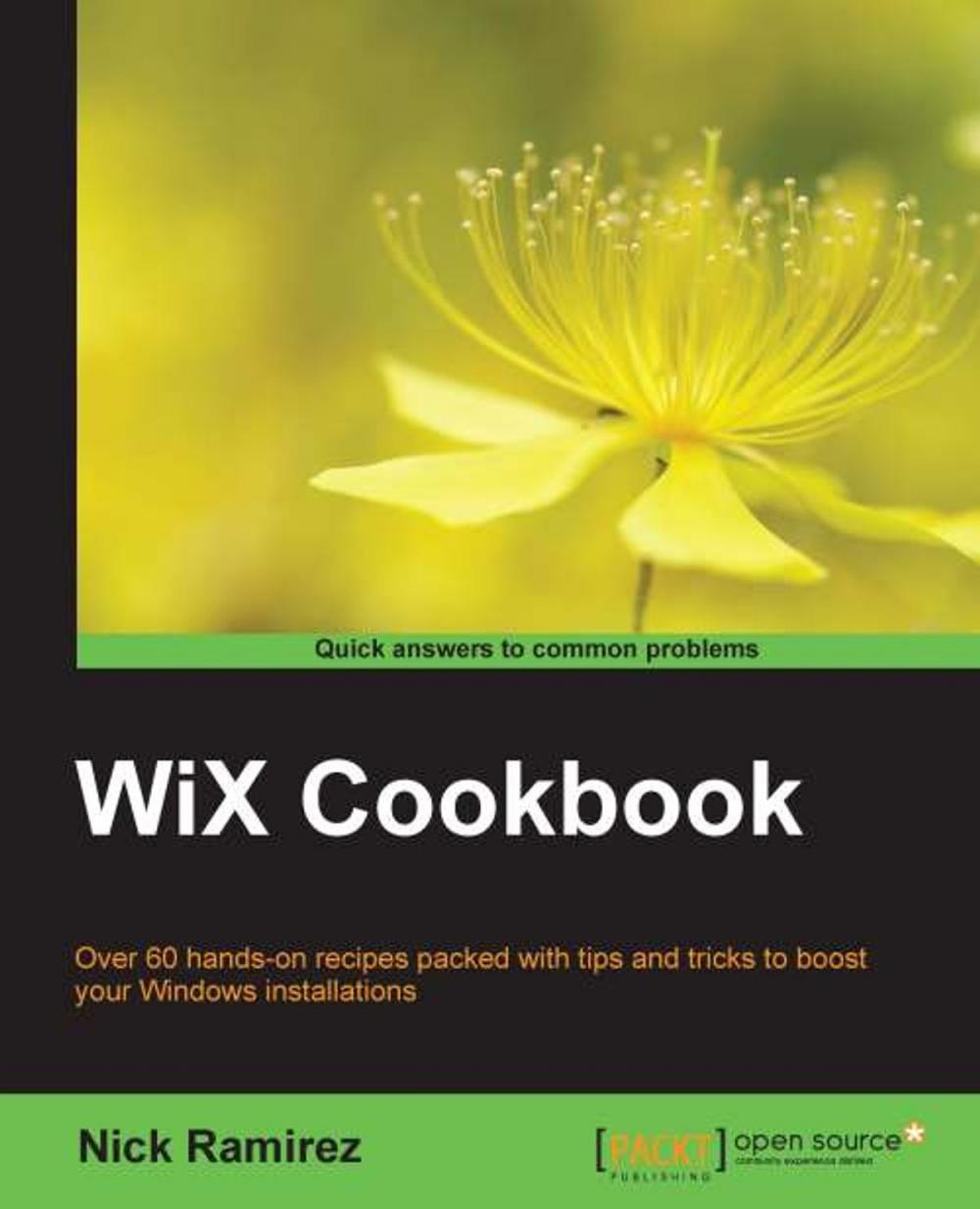 Big bigCover of WiX Cookbook