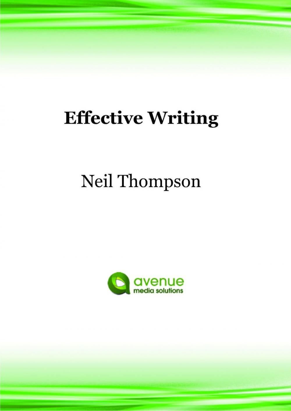 Big bigCover of Effective Writing