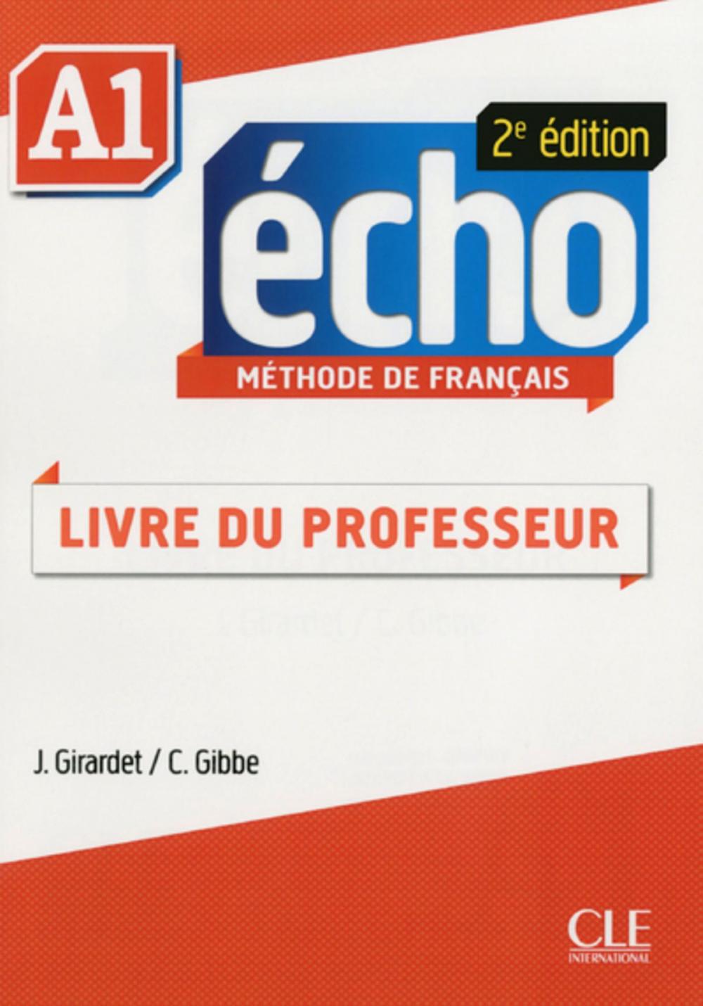 Big bigCover of Écho - Niveau A1 - Guide pédagogique en version Ebook - 2ème édition