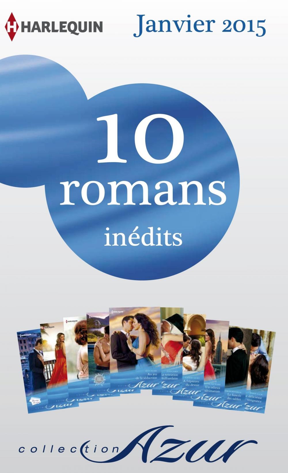 Big bigCover of 10 romans Azur inédits (n° 3545 à 3554 - janvier 2015)