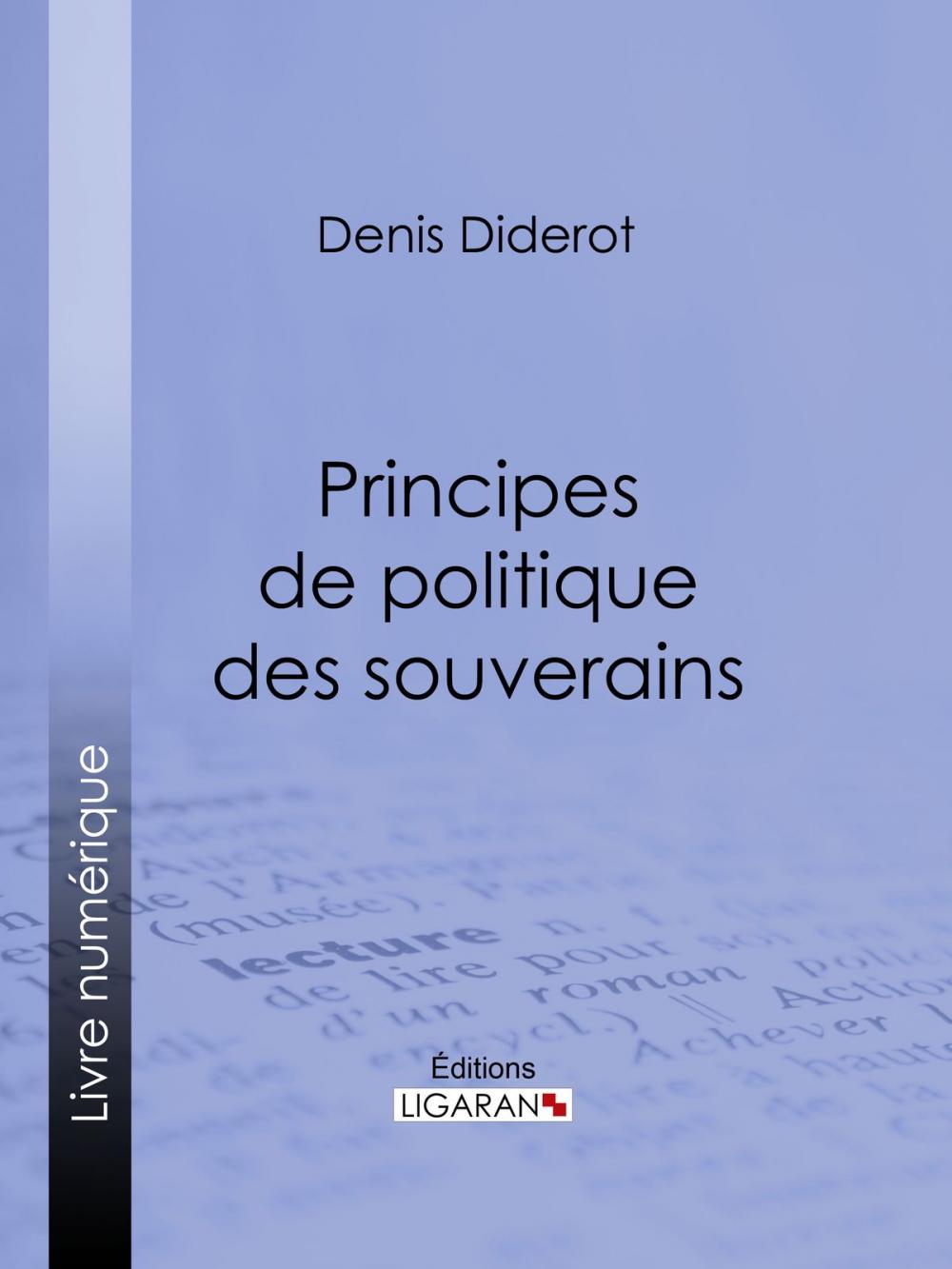 Big bigCover of Principes de politique des souverains