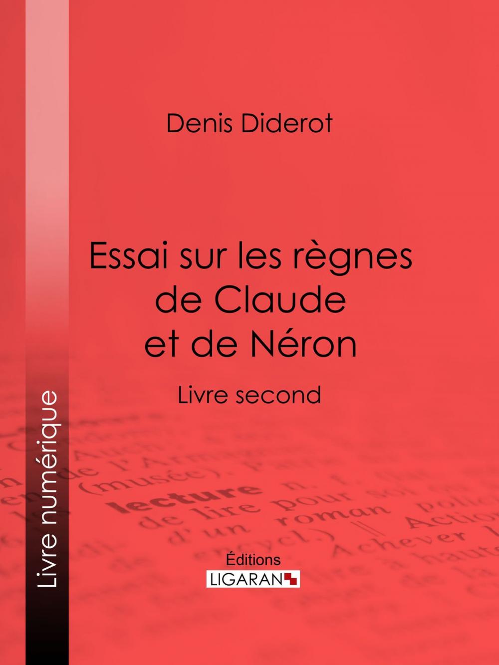 Big bigCover of Essai sur les règnes de Claude et de Néron