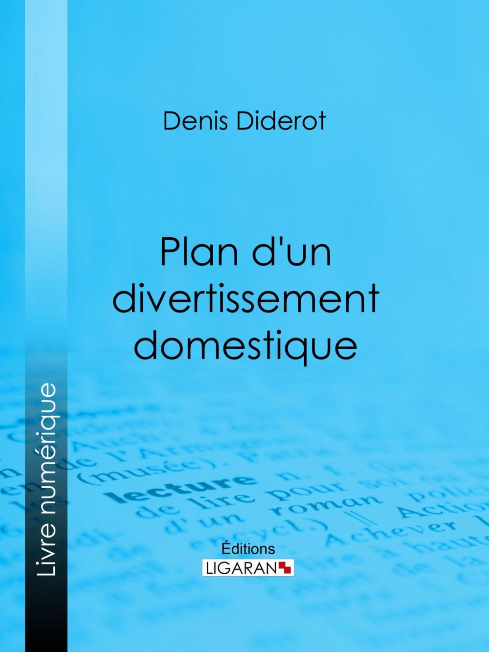 Big bigCover of Plan d'un divertissement domestique