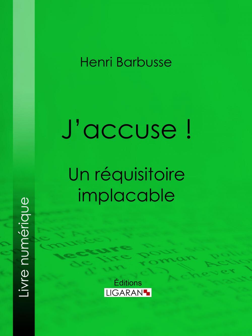 Big bigCover of J'accuse !