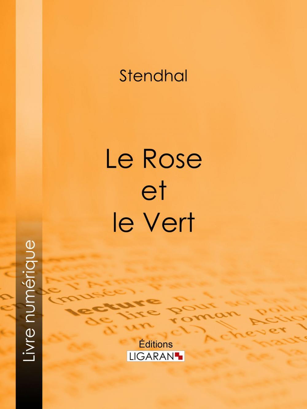 Big bigCover of Le Rose et le Vert