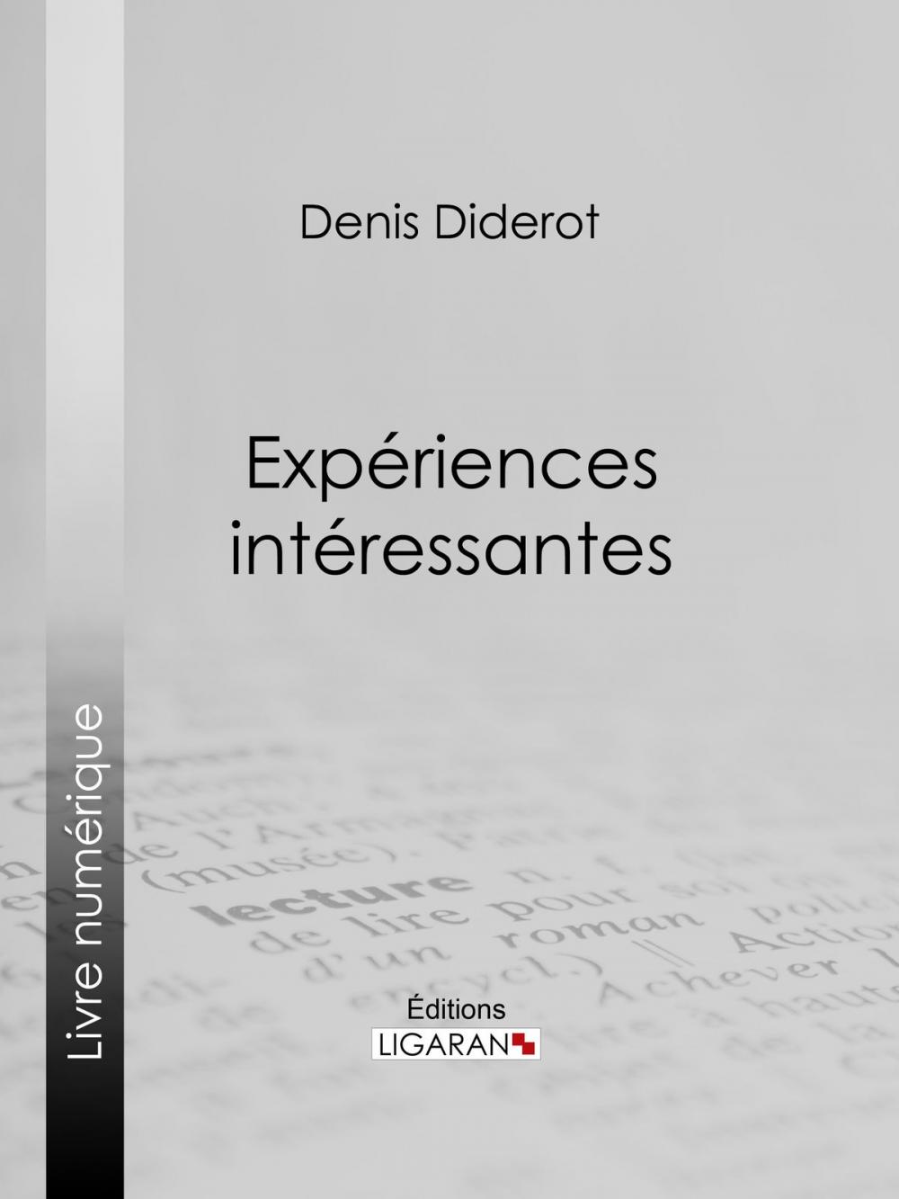 Big bigCover of Expériences intéressantes