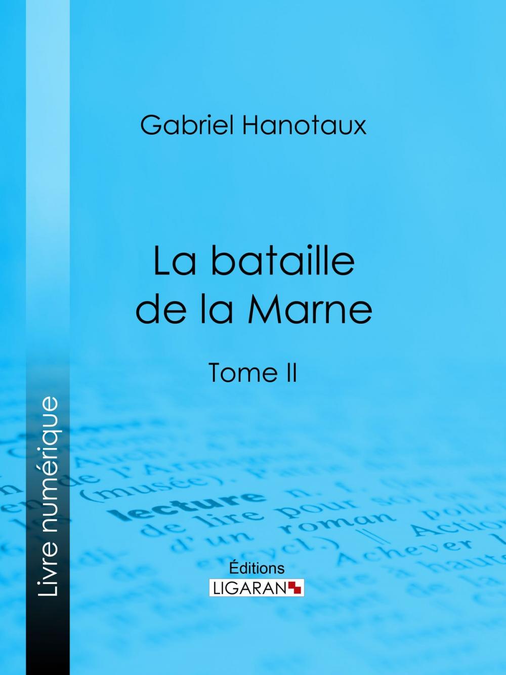 Big bigCover of La Bataille de la Marne