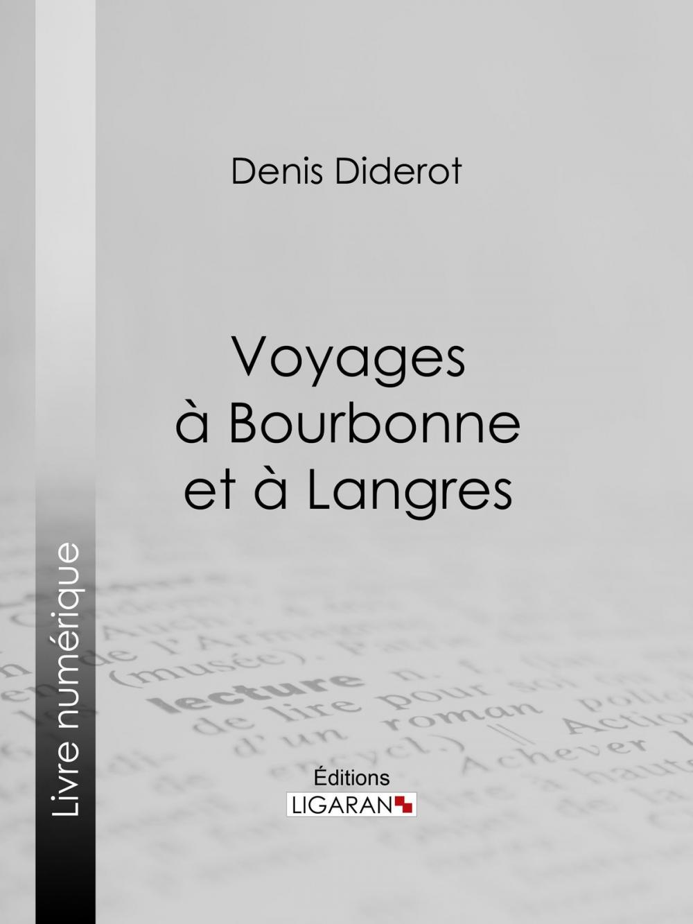 Big bigCover of Voyages à Bourbonne et à Langres