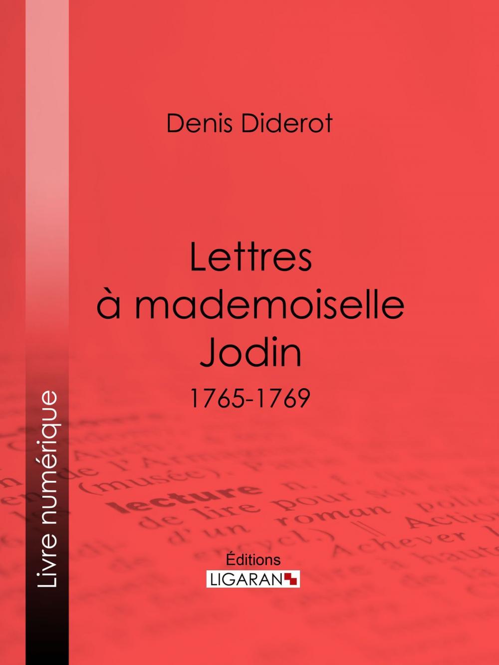 Big bigCover of Lettres à Mademoiselle Jodin