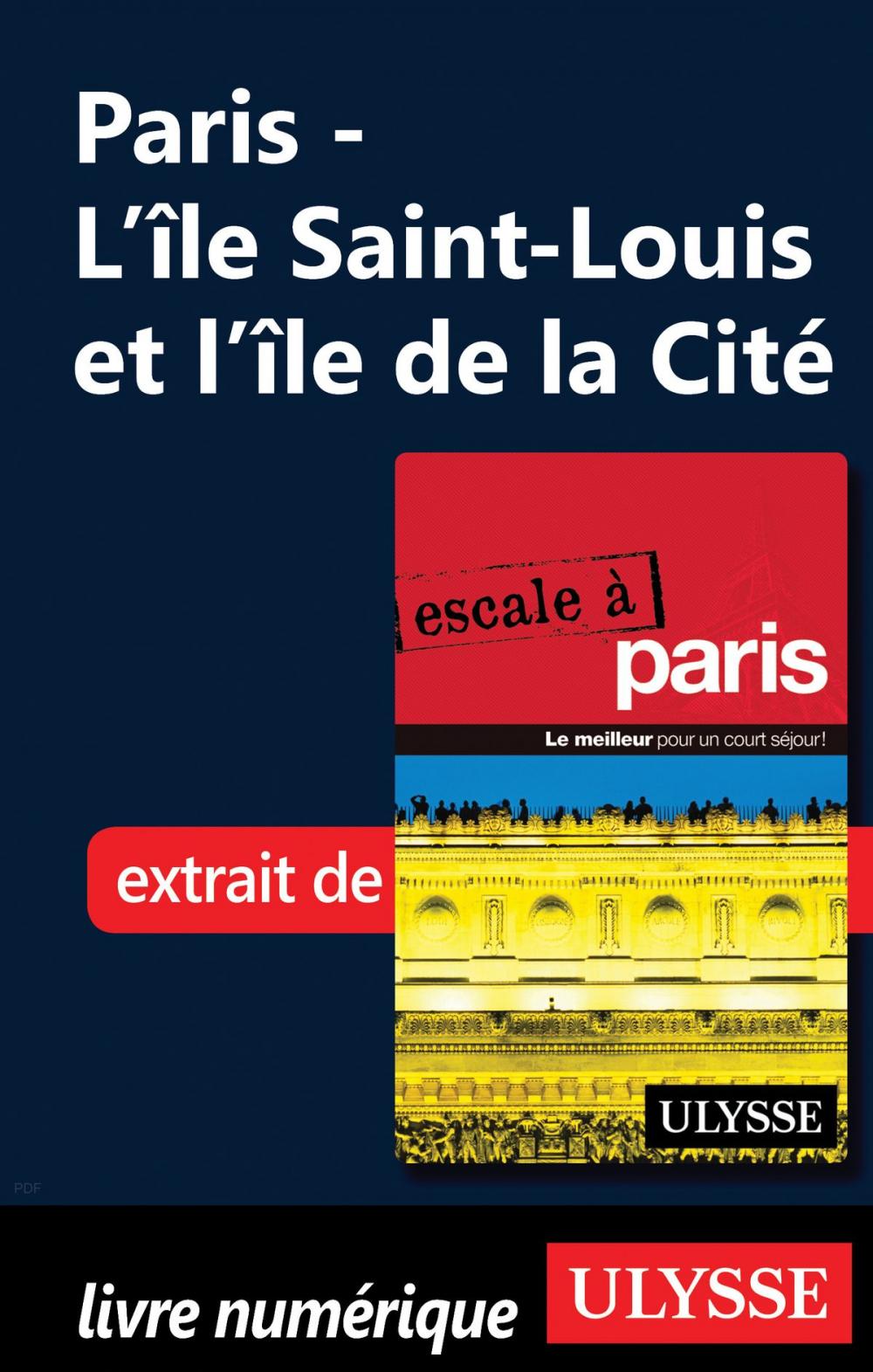 Big bigCover of Paris - L’île Saint-Louis et l’île de la Cité