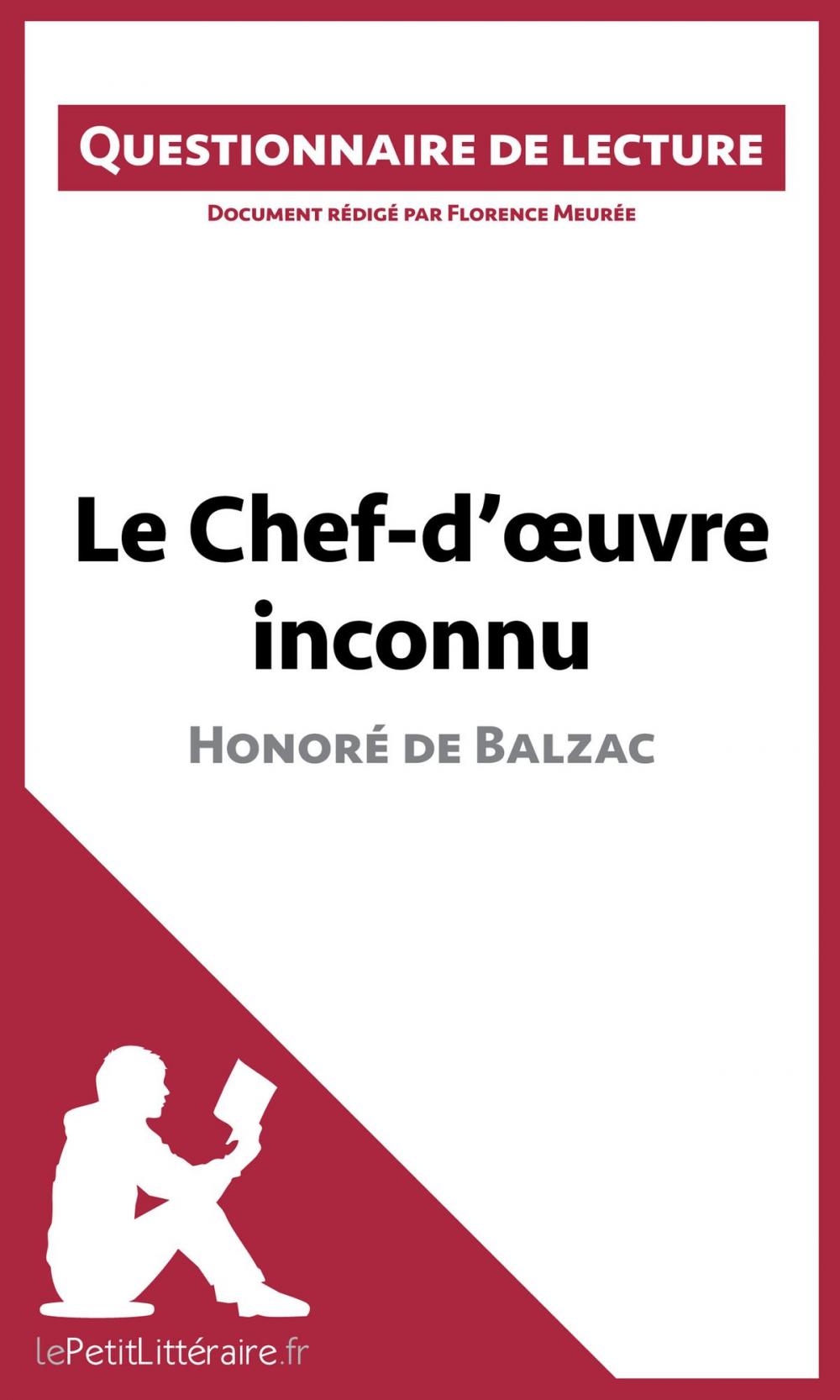 Big bigCover of Le Chef-d'œuvre inconnu d'Honoré de Balzac (Questionnaire de lecture)