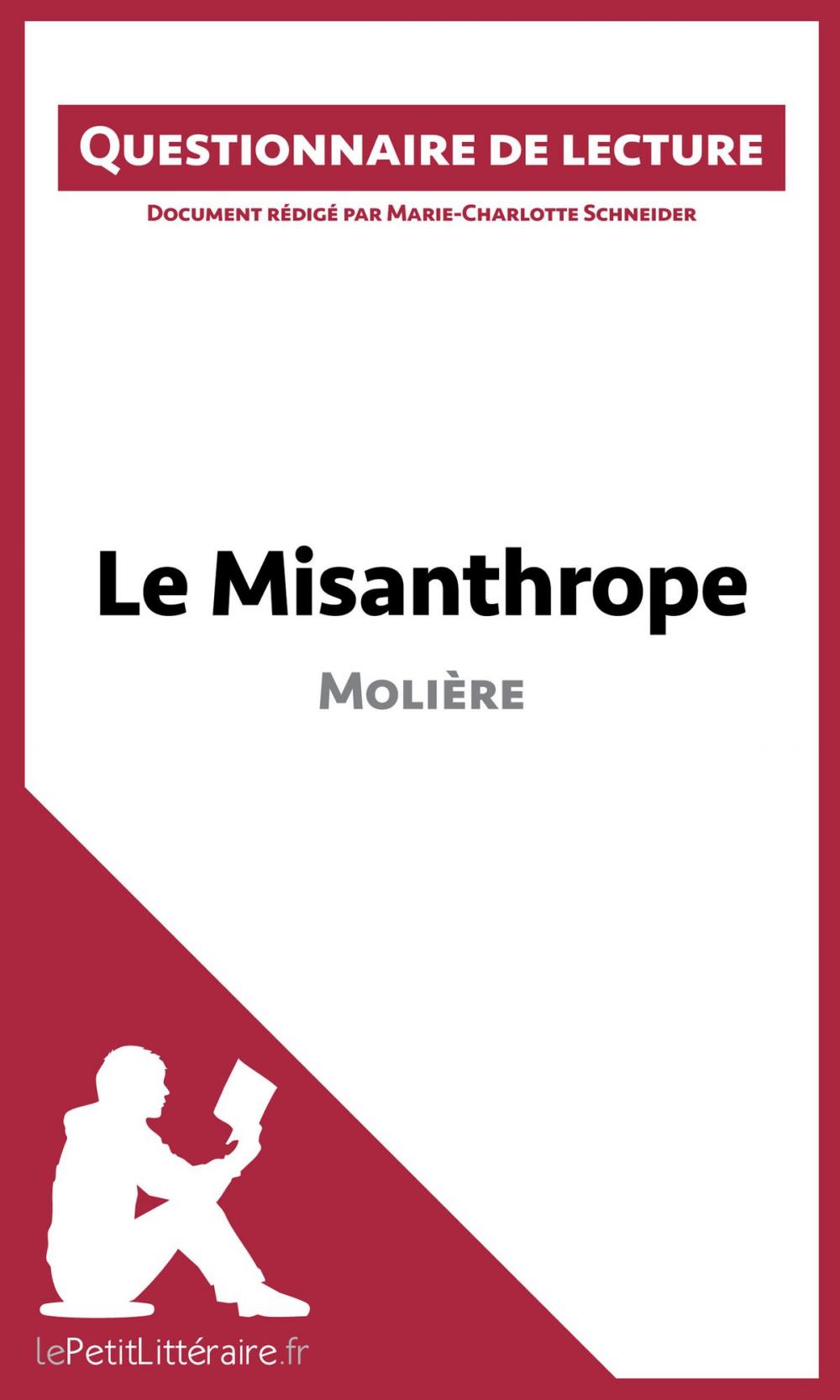 Big bigCover of Le Misanthrope de Molière