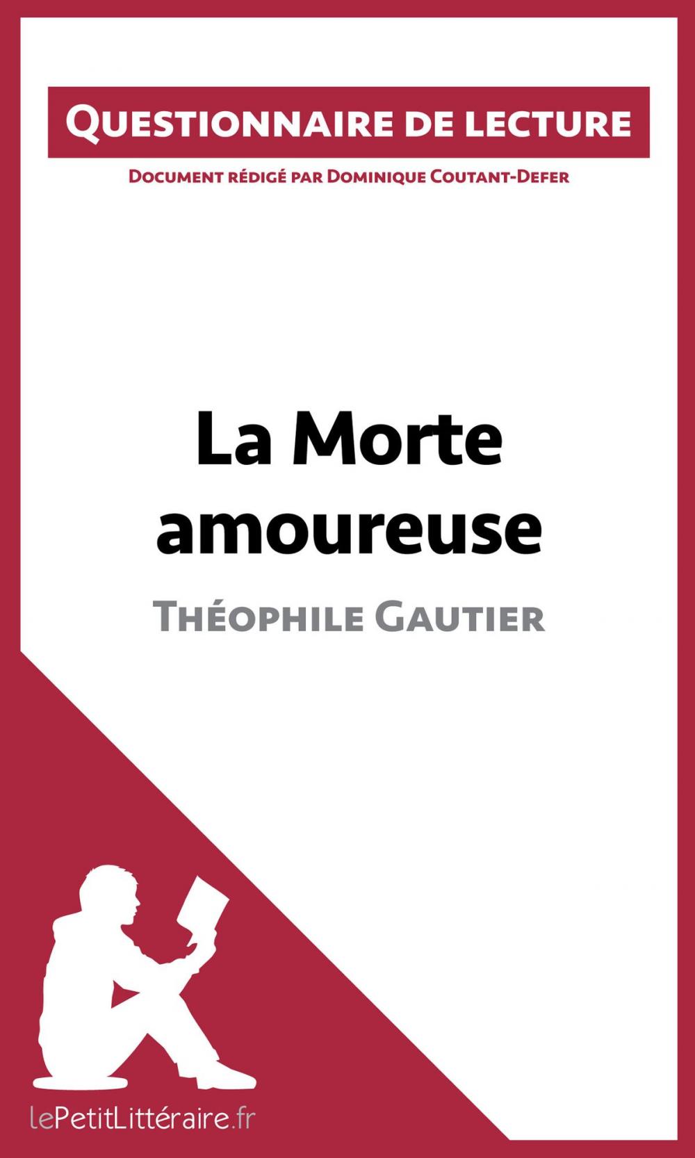 Big bigCover of La Morte amoureuse de Théophile Gautier