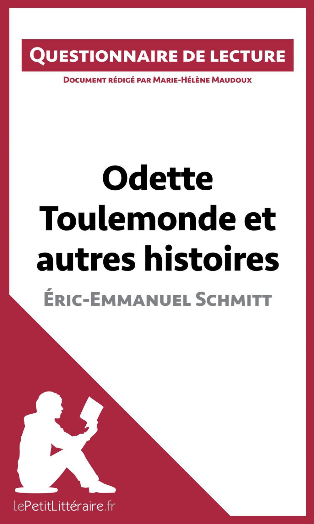 Big bigCover of Odette Toulemonde et autres histoires d'Éric-Emmanuel Schmitt