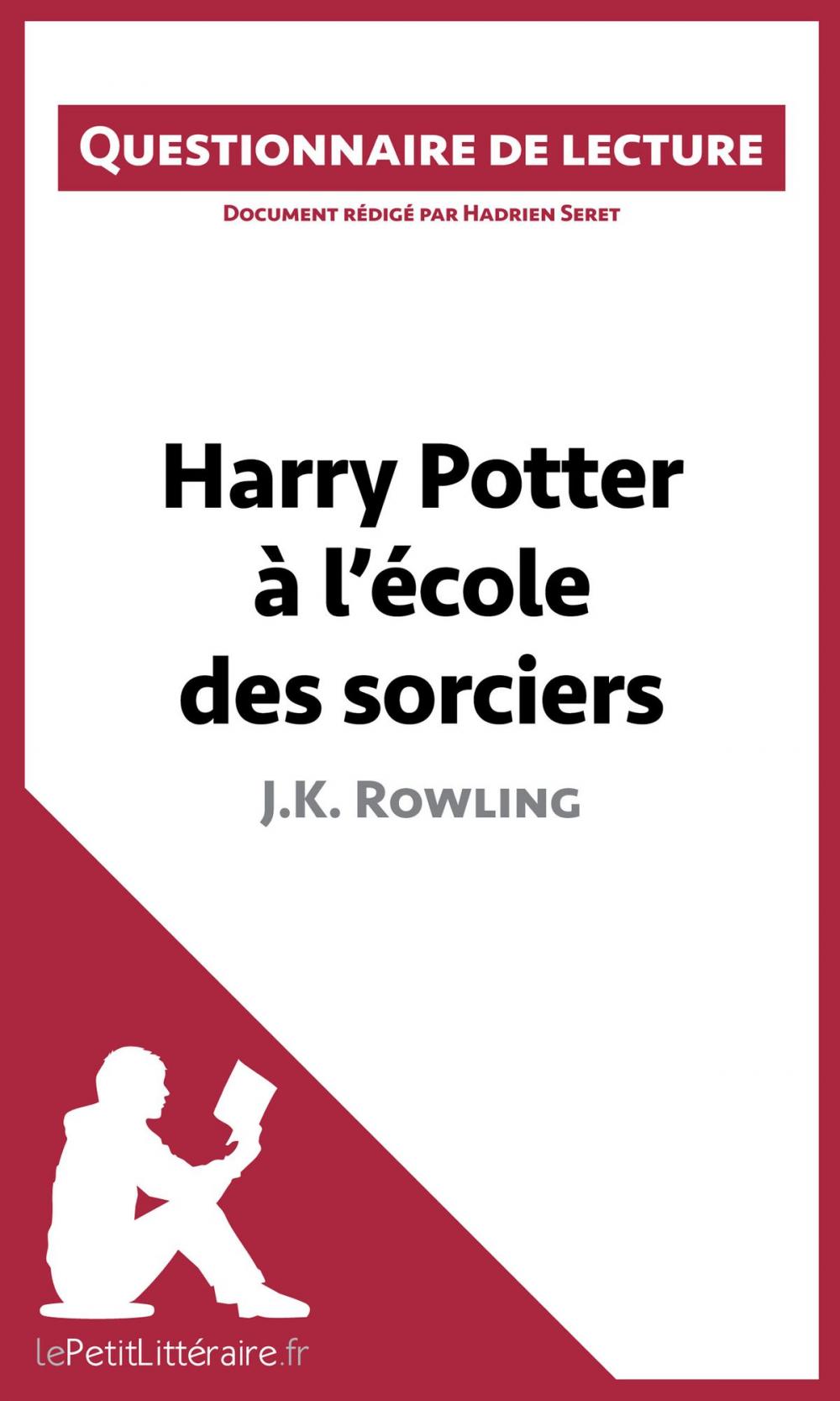 Big bigCover of Harry Potter à l'école des sorciers de J. K. Rowling