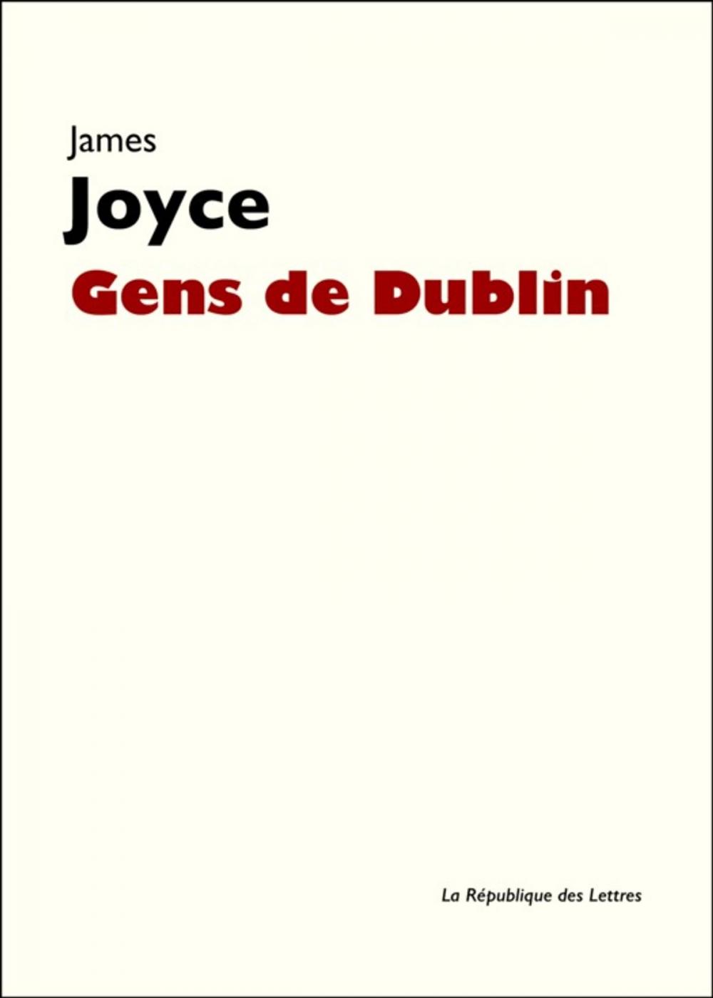 Big bigCover of Gens de Dublin