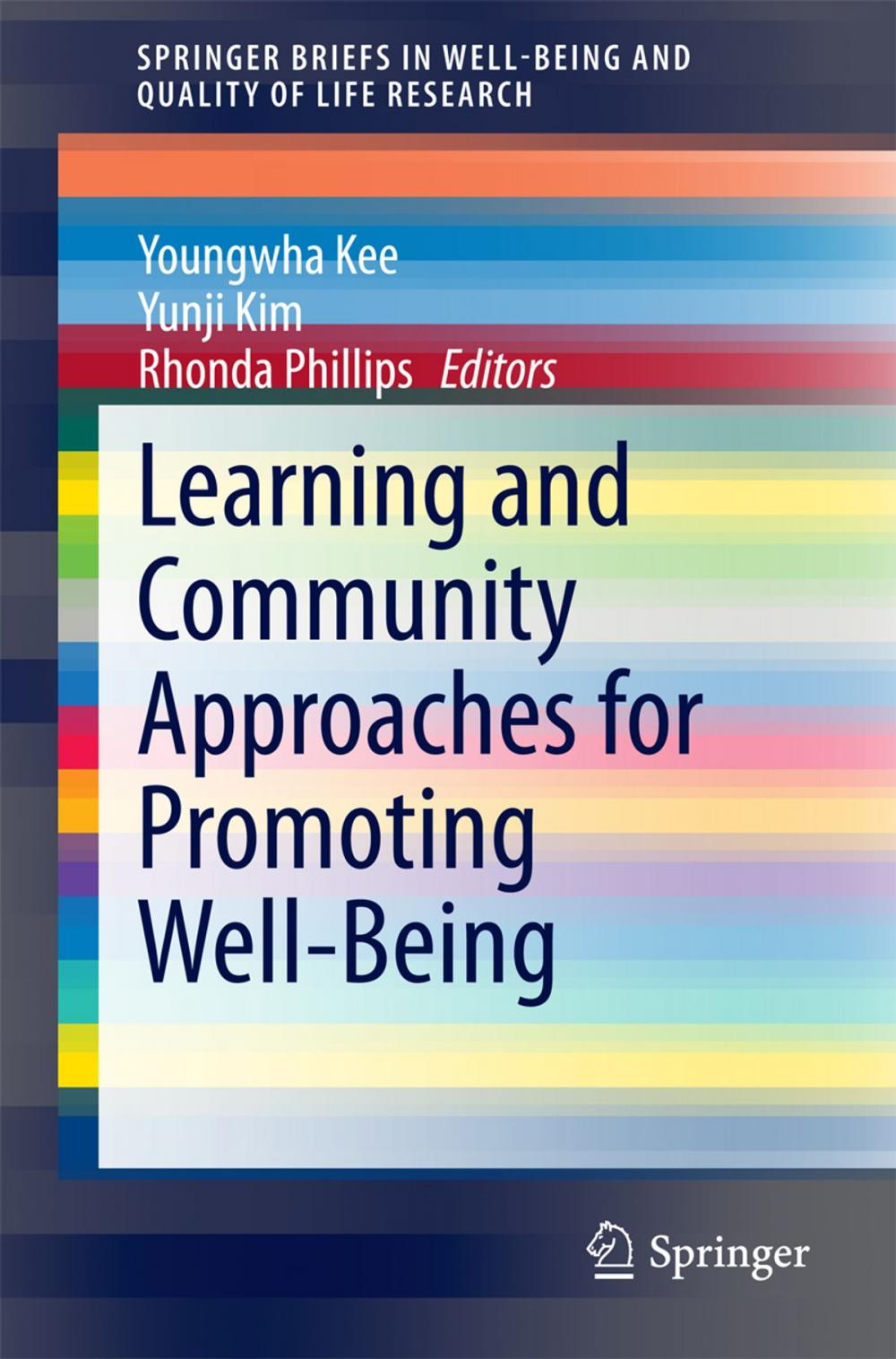 Big bigCover of Learning and Community Approaches for Promoting Well-Being