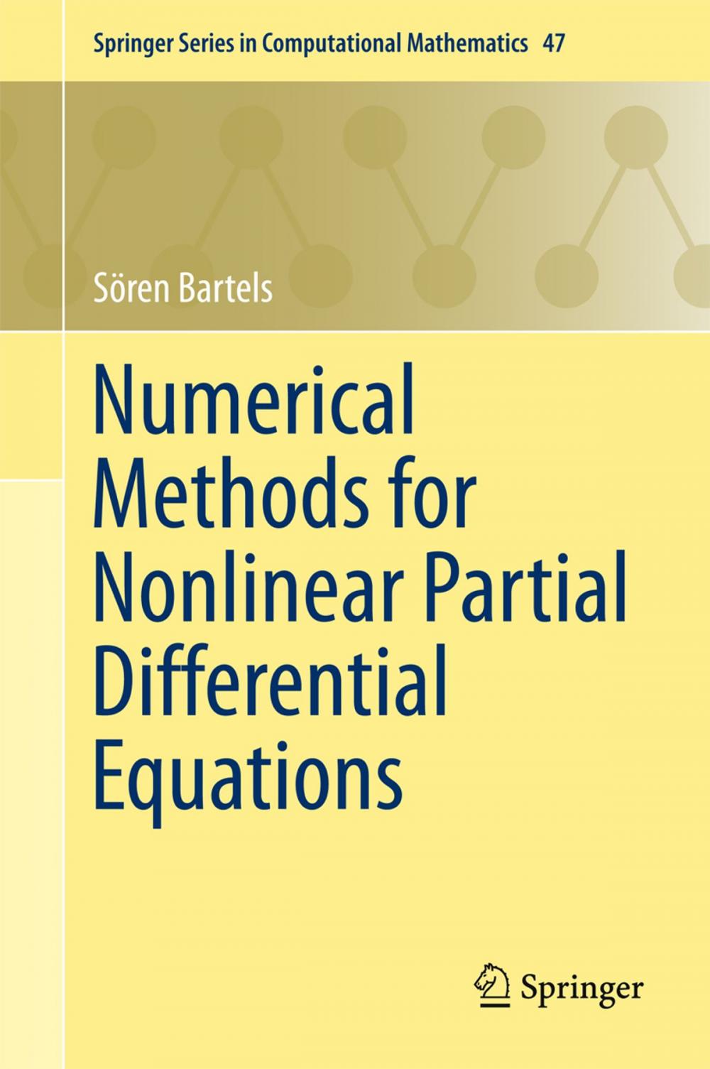 Big bigCover of Numerical Methods for Nonlinear Partial Differential Equations