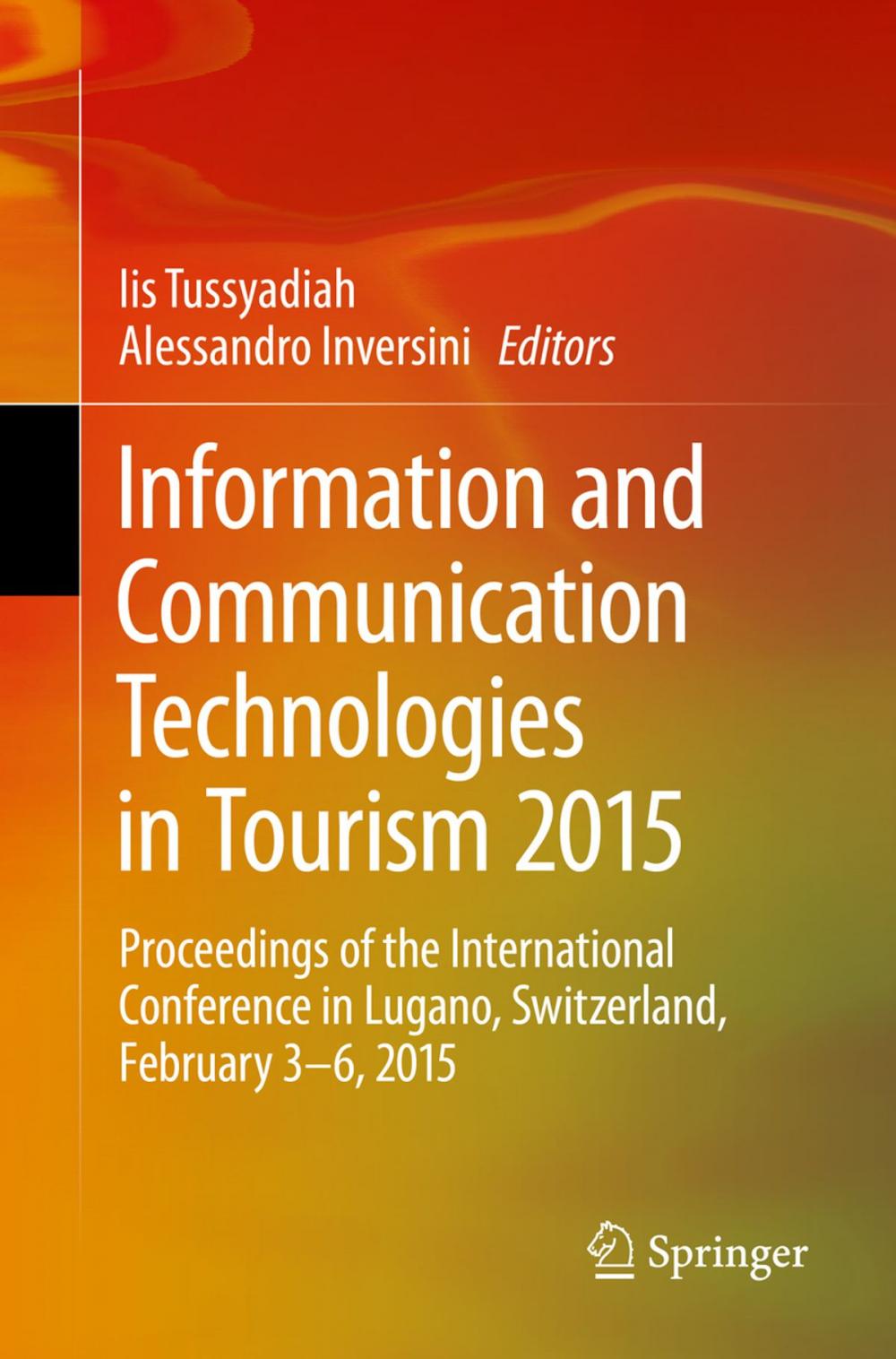 Big bigCover of Information and Communication Technologies in Tourism 2015