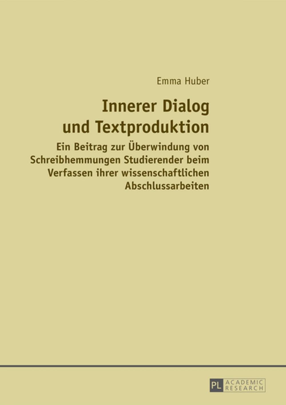 Big bigCover of Innerer Dialog und Textproduktion