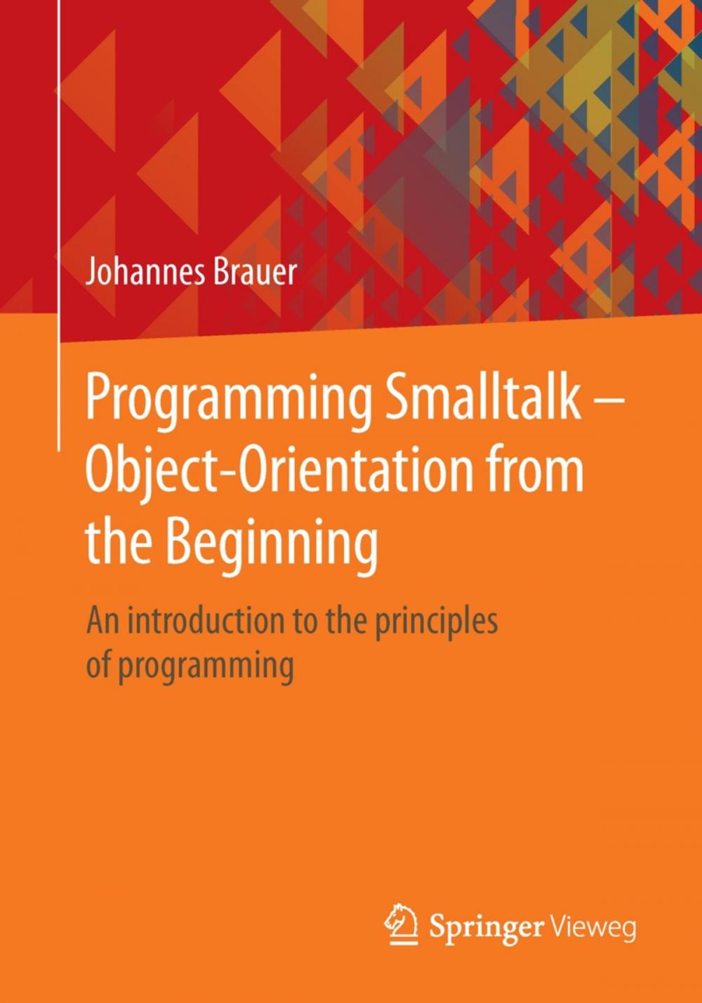 Big bigCover of Programming Smalltalk – Object-Orientation from the Beginning