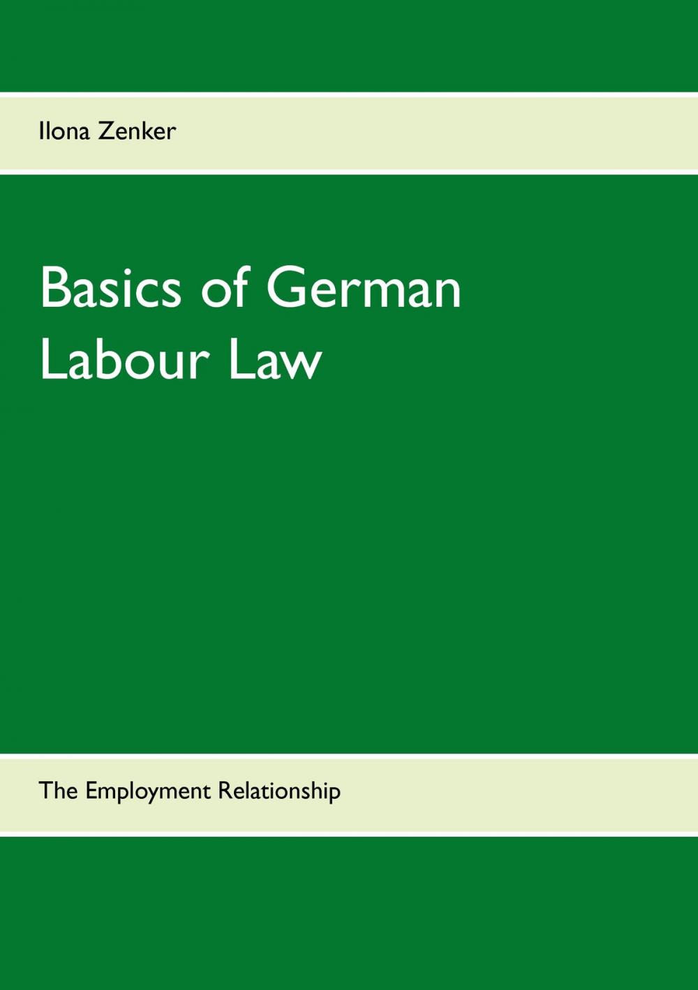 Big bigCover of Basics of German Labour Law