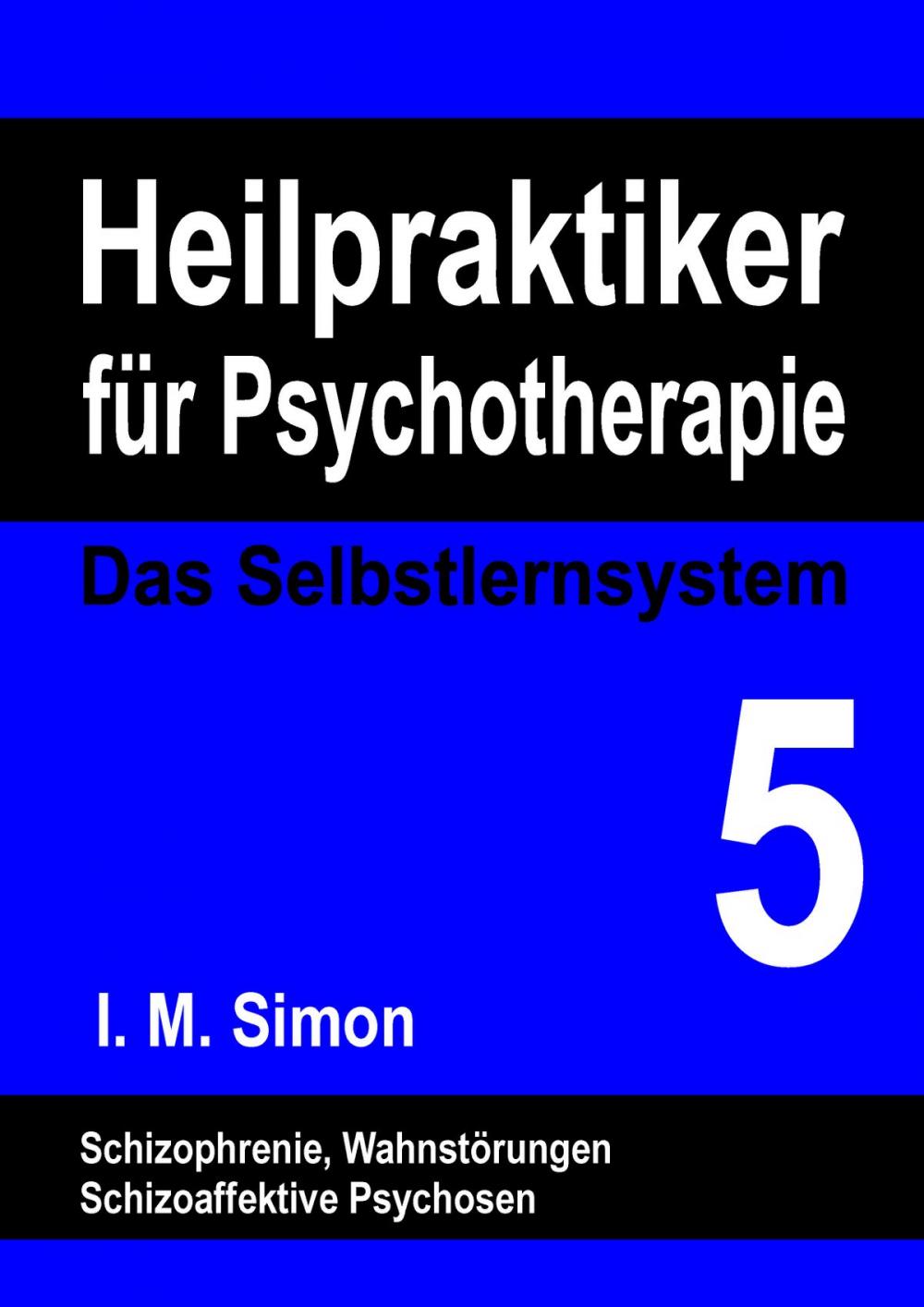 Big bigCover of Heilpraktiker für Psychotherapie. Das Selbstlernsystem Band 5